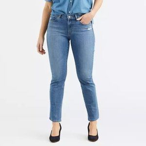 Like New Levi's Women's Classic Straight Jeans in Moonlit Sky - 18S (34 x 28)